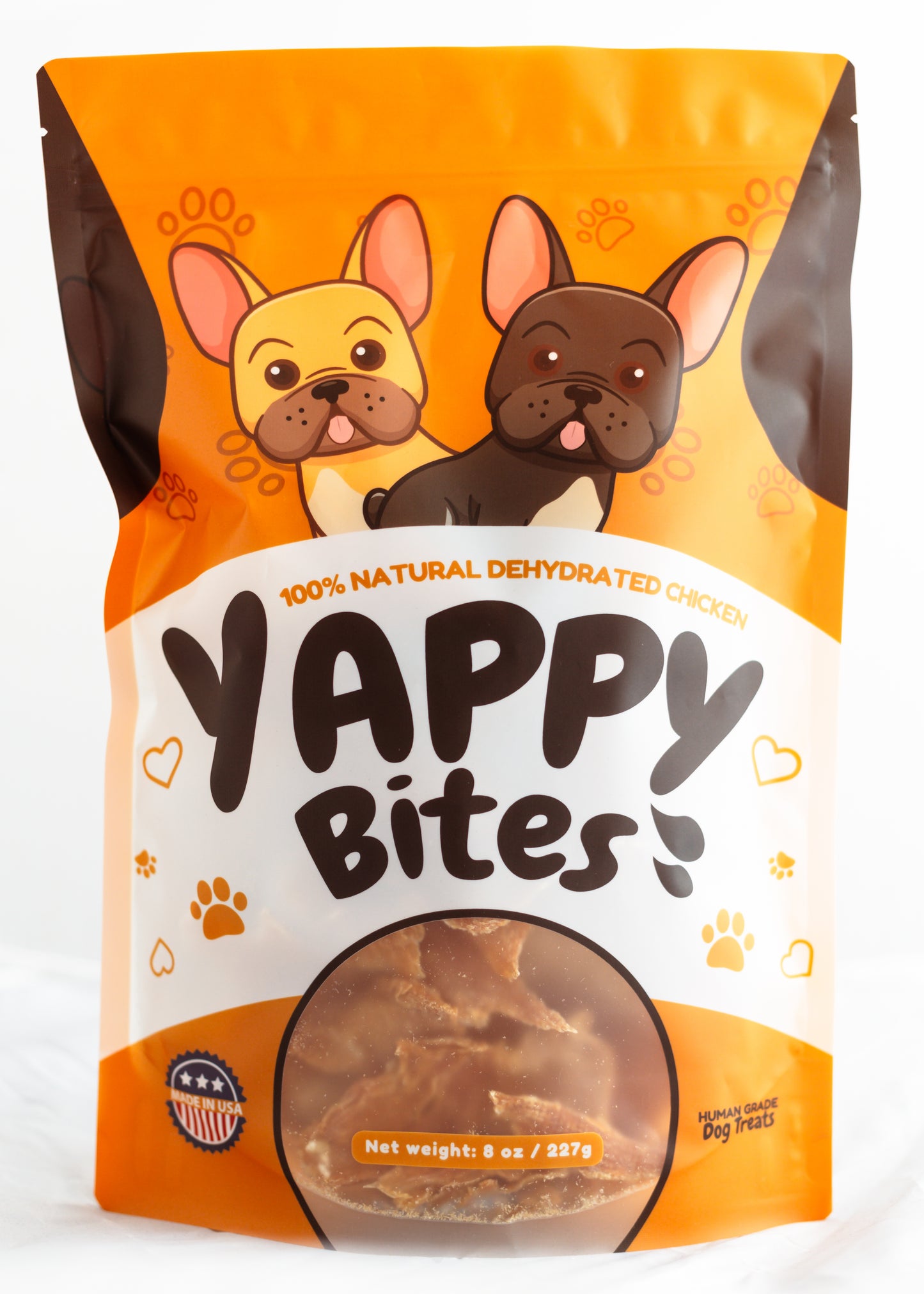 100% Natural Chicken Treats for Dogs (8 oz)